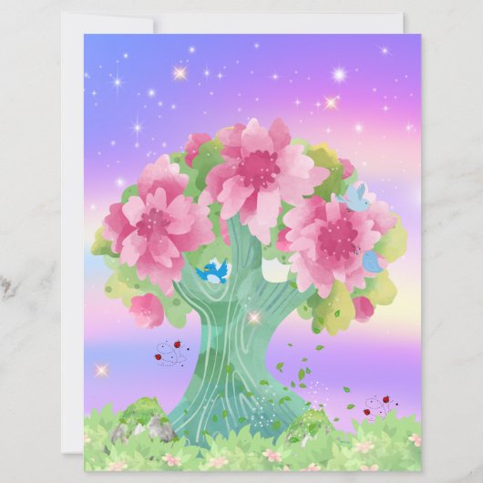 Magical Get Well Fairy Keepsake Letter For Kids (裏面)