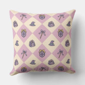 Magical Girl Pink Checkered クッション (裏面)