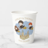 Magical Harry Potter and Hogwarts Baby Shower 紙コップ (裏面)