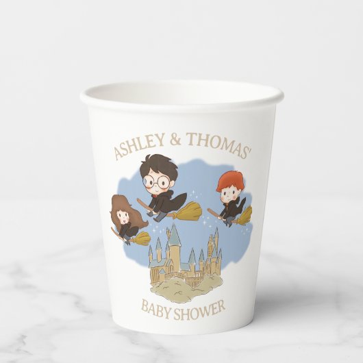 Magical Harry Potter and Hogwarts Baby Shower 紙コップ (裏面)