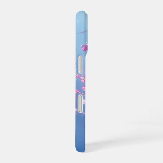 Magical Heart - Sparkling Love Tree Phone Case iPhone 16ケース (右側面)