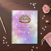 Magical Heart Tiara Spiral Notebook プランナー手帳