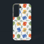 Magical Herbology HOGWARTS™ Houses Pattern Samsung Galaxy S22ケース<br><div class="desc">Check out this whimsical pattern featuring herbology plant clippings amongst a toss pattern of HOGTWARTS™ House crests! Cozy up with this design on a soft fleece blanket or pillow. Shop this design on more custom Zazzle products for the perfect gift.</div>