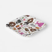 Magical Hermione Granger Watercolor ペーパープレート (傾斜あり)