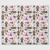 Magical Hermione Granger Watercolor ラッピングペーパー (フラット)