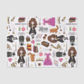 Magical Hermione Granger Watercolor 薄葉紙 (正面)