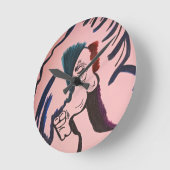 Magical Horse Round Pillow ラウンド壁時計 (傾斜)