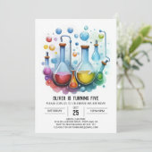 Magical Kids' Discovery Scientist誕生日 招待状 (スタンド正面)