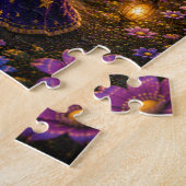 Magical Kitten Wizard Jigsaw Puzzle ジグソーパズル (側面)