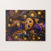 Magical Kitten Wizard Jigsaw Puzzle ジグソーパズル (横)