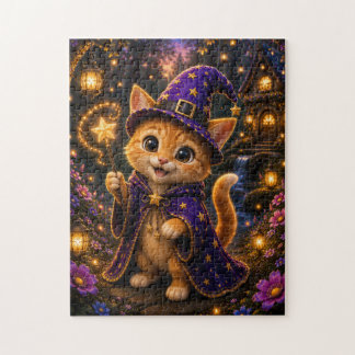 Magical Kitten Wizard Jigsaw Puzzle ジグソーパズル