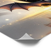 Magical Letter V Wall Art Poster for Kids Room ポスター (角)