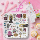 Magical Luna Lovegood Watercolor ペーパープレート (パーティー)