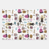 Magical Luna Lovegood Watercolor ラッピングペーパーシート (正面2)