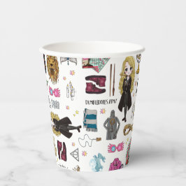 Magical Luna Lovegood Watercolor 紙コップ
