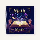 Magical Math Enlightenment Notebook | Personalized ノートブック (正面)