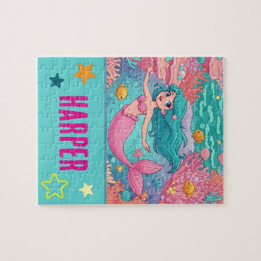 Magical Mermaid Jigsaw Puzzle ジグソーパズル (横)