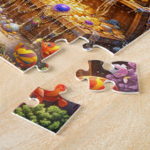 Magical Mermaid Lagoon Bright Underwater Fantasy  ジグソーパズル (側面)