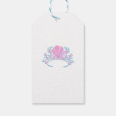 Magical Mermaid Under the Sea Kids Birthday ギフトタグ (裏面)