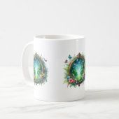 magical mirror cup コーヒーマグカップ (正面左)