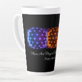 Magical Mom Elements Mug – Funny Mother’s Day Gift カフェラテマグ (左アングル)