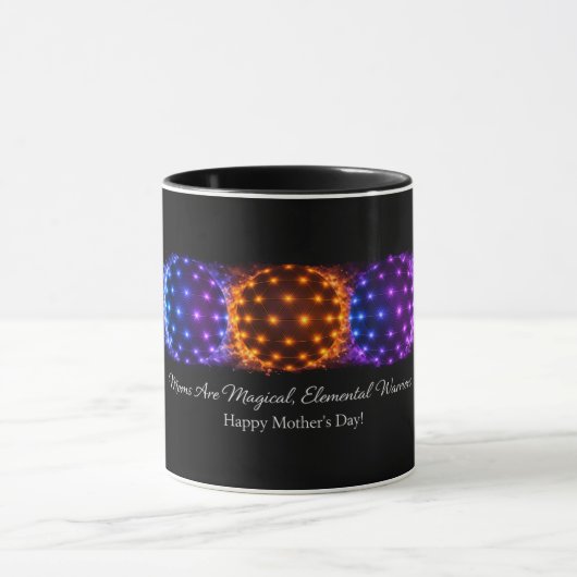 Magical Mom Elements Mug – Funny Mother’s Day Gift マグカップ (中央)