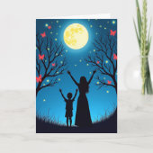 Magical Moonlit Night Scene Card カード (正面)