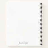 Magical Musical Notes Notebook ノートブック (裏面)