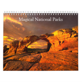 Magical National Parks | 2026 Nature Landscapes カレンダー