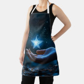 Magical Night Sky Cooking Apron | Celestial Dreams エプロン (インサイチュ)