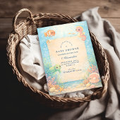 Magical Ocean Nursery Baby Shower 招待状