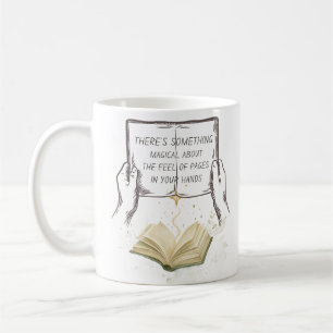Magical Pages Reading Nook Wall Art 読書家のためのインテリア コーヒーマグカップ