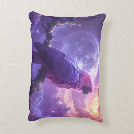 Magical Parrot アクセントクッション (裏面(縦))