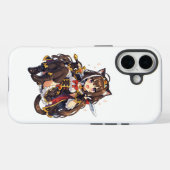Magical Pastel Anime Girl – Cute Fantasy Design Case-Mate iPhoneケース (裏面 (横))