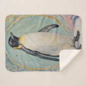 Magical Pastel Penguin シェルパブランケット (正面(横))