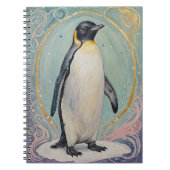Magical Pastel Penguin ノートブック (正面)