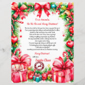 Magical Personalized Letter from Santa Claus (正面)
