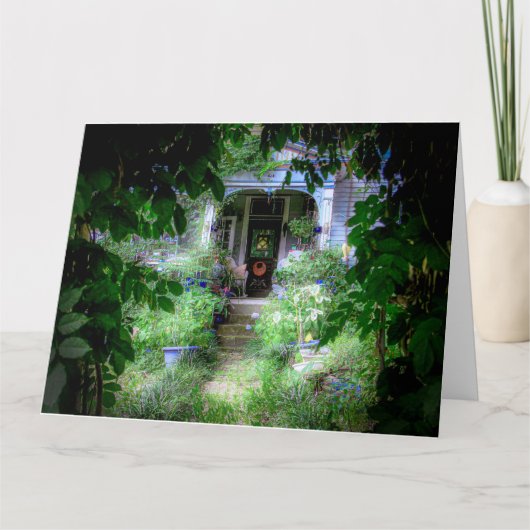 MAGICAL PORCH Jumbo Greeting Card カード (正面)
