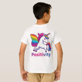 Magical Positivity Sticker T-Shirt Design Tシャツ (裏面フル)
