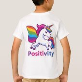 Magical Positivity Sticker T-Shirt Design Tシャツ (裏面)