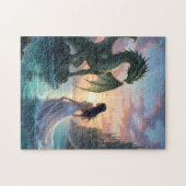 Magical Princess & Dragon puzzle ジグソーパズル (横)