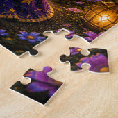 Magical Puppy Wizard Jigsaw Puzzle ジグソーパズル (側面)