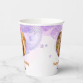 Magical Purple Photo Birthday Party  紙コップ (左)