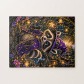 Magical Raccoon Wizard Jigsaw Puzzle ジグソーパズル (横)