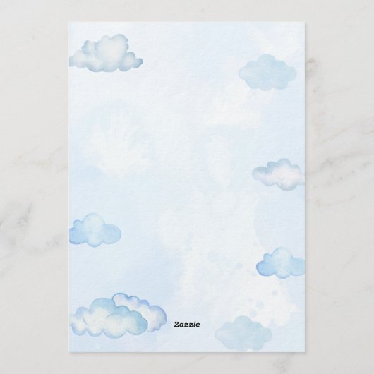 Magical Rainbow Birthday Invitation 招待状 (裏面)