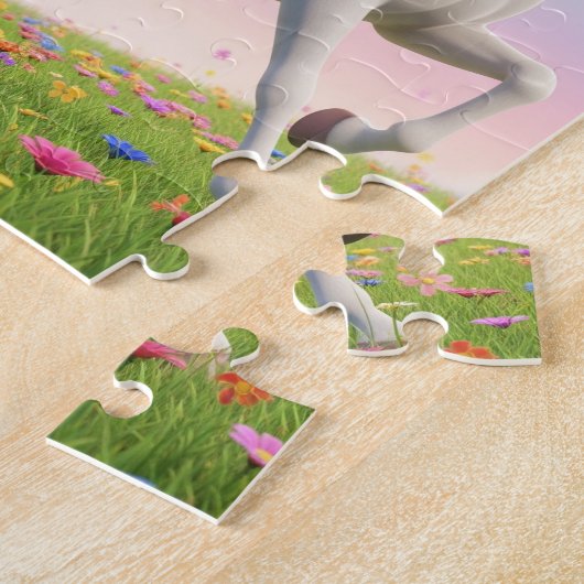 Magical Rainbow Unicorn ジグソーパズル (側面)