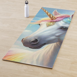 Magical Rainbow Unicorn  Personalized  ヨガマット