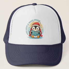 Magical Reading Penguin Foam Trucker Hat キャップ