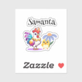 Magical Rooster Sticker Sheet シール (シート)
