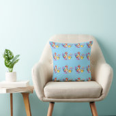 Magical Rooster Throw Pillow  クッション (椅子)